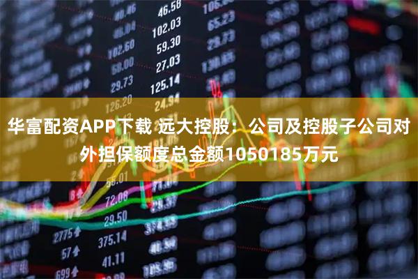 华富配资APP下载 远大控股：公司及控股子公司对外担保额度总金额1050185万元