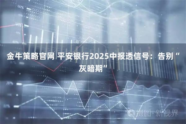 金牛策略官网 平安银行2025中报透信号：告别“灰暗期”