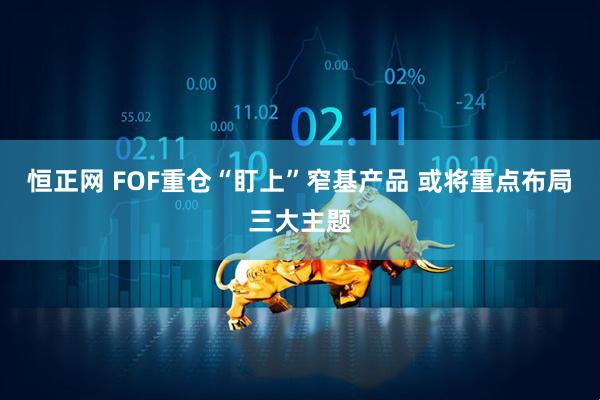 恒正网 FOF重仓“盯上”窄基产品 或将重点布局三大主题